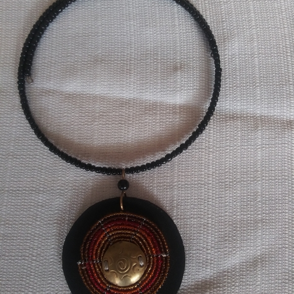 African Handmade Necklace - Picture 7 of 7